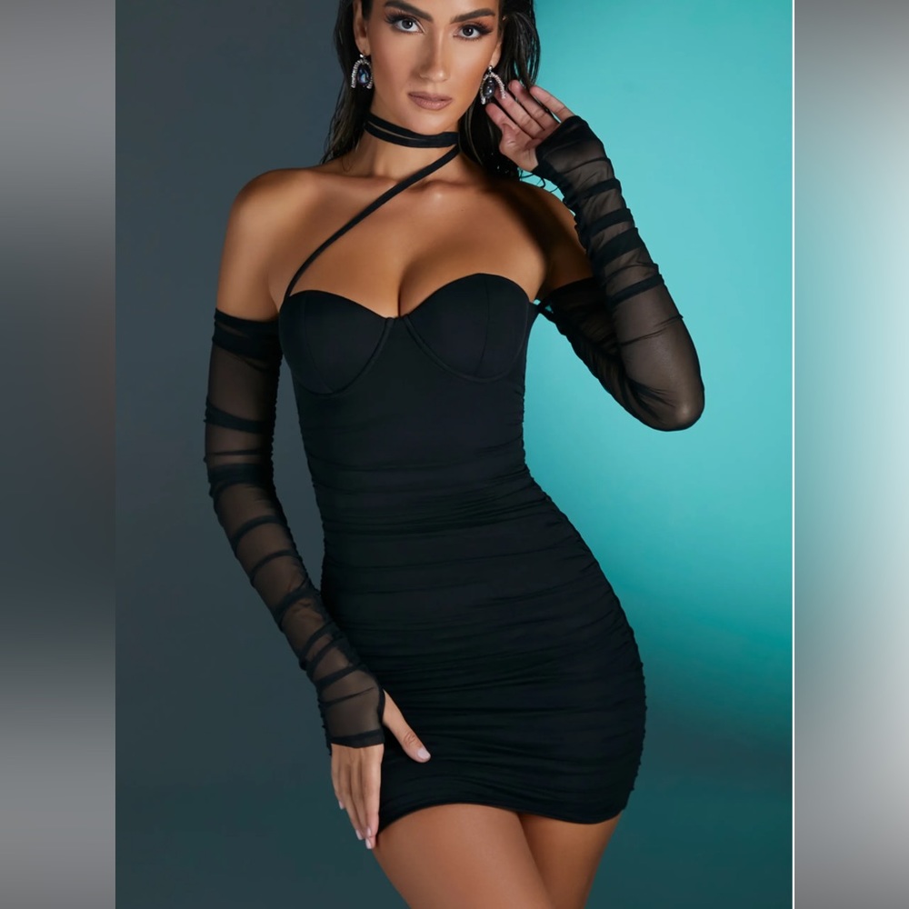 oh polly chambery dress